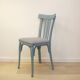 Chaise vintage bleue des années 1960