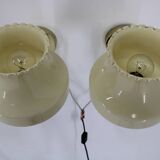 1970s Pair of Wall Lamps, Czechoslovakia
