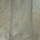 Vase a jacinthe en verre grave decor heron*