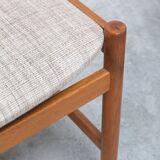 Set of 6 dining chairs in oak by Meubelatelier Vanda Watervliet, 1960s