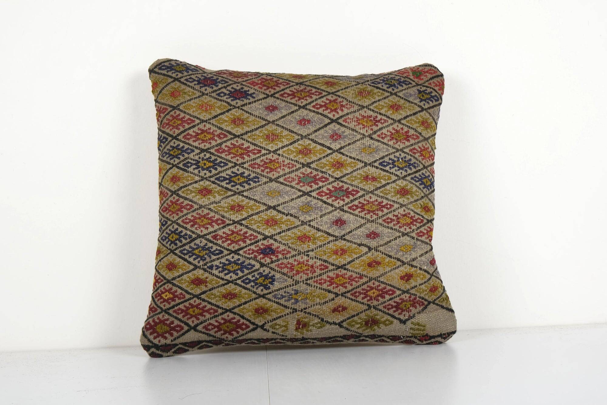 Vintage Turkish cushion cover 43x43 cm