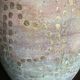 Vintage ceramic artisanal vase dimensions: height-30 cm-diameter-22 cm