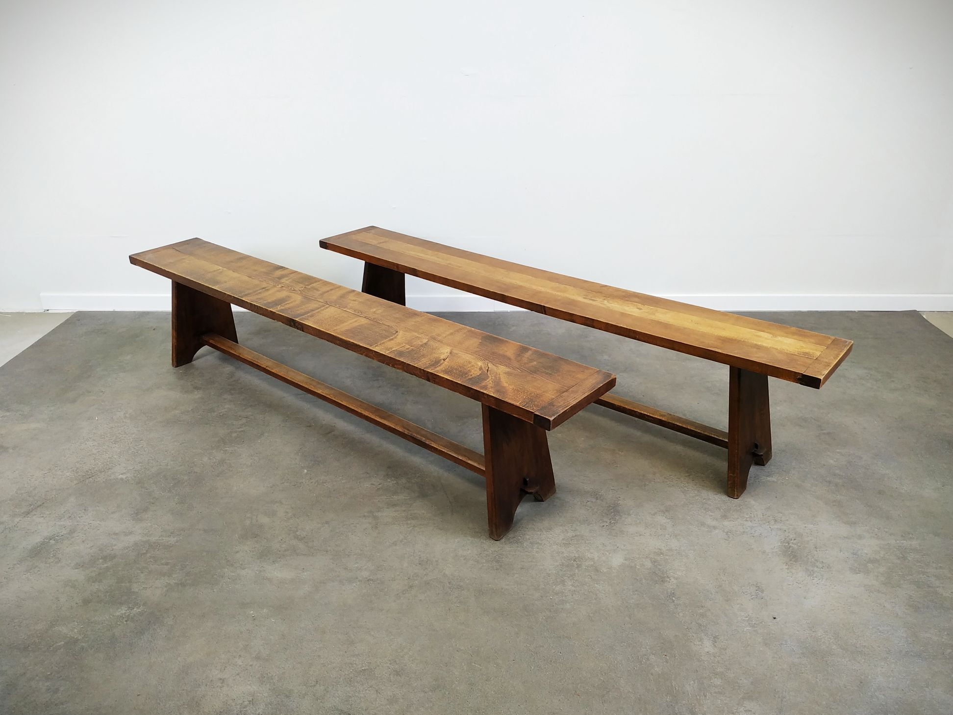 Pair of farm benches 200 cm