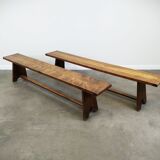 Pair of farm benches 200 cm