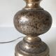 Paire de lampes florentines en bois doré, vers 1950.