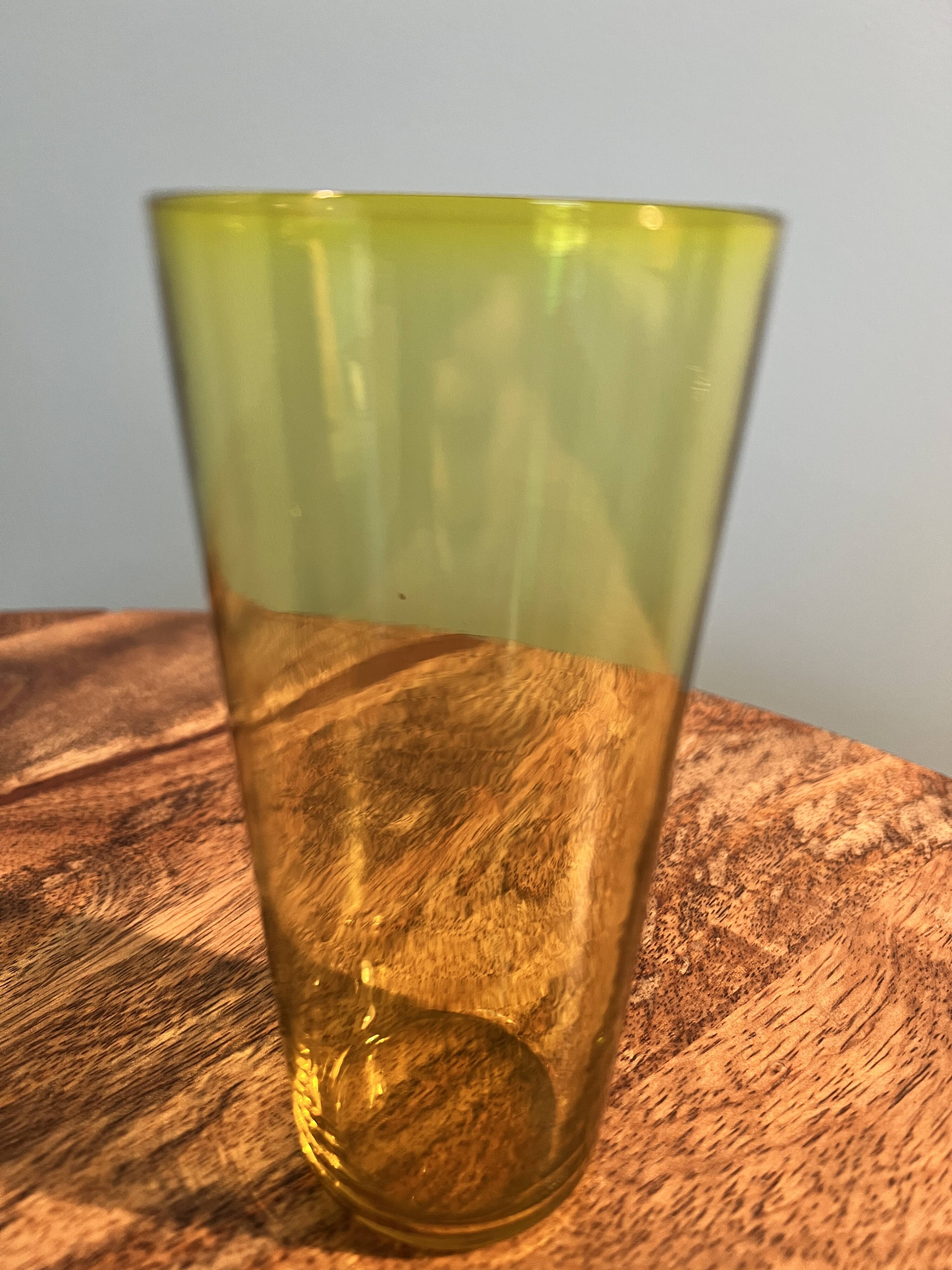 Vintage liquor and wine glasses, mid century modern from 1960s for apartment decoration / tableware