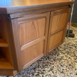 Nathan Furniture low corner unit in teak