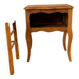 Side table, wooden bedside table