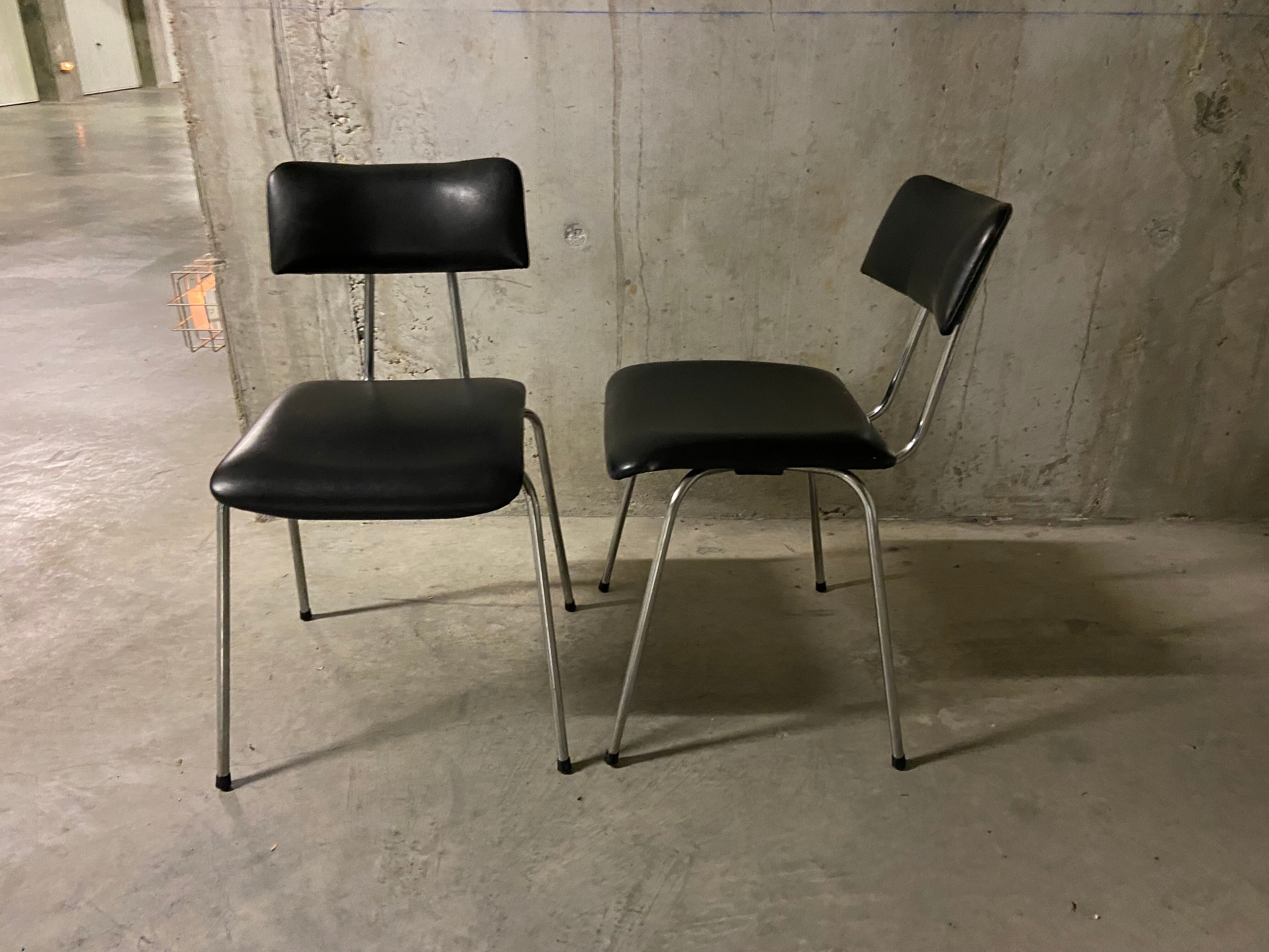 Pair of factory chairs