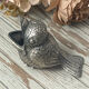 Silver-plated bird