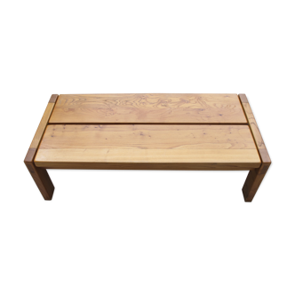 Table or bench in solid elm from Maison Regain