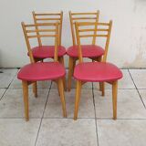 4 vintage Scandinavian chairs