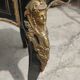 Table desk middle marquetry called "Boulle" napoleon III era