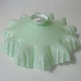 vintage mint green opaline glass pendant lamp chandelier lampshade