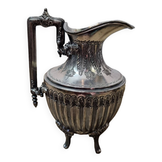 Late 19th century silver milk jug
