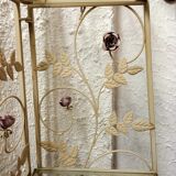 Wrought iron shelf