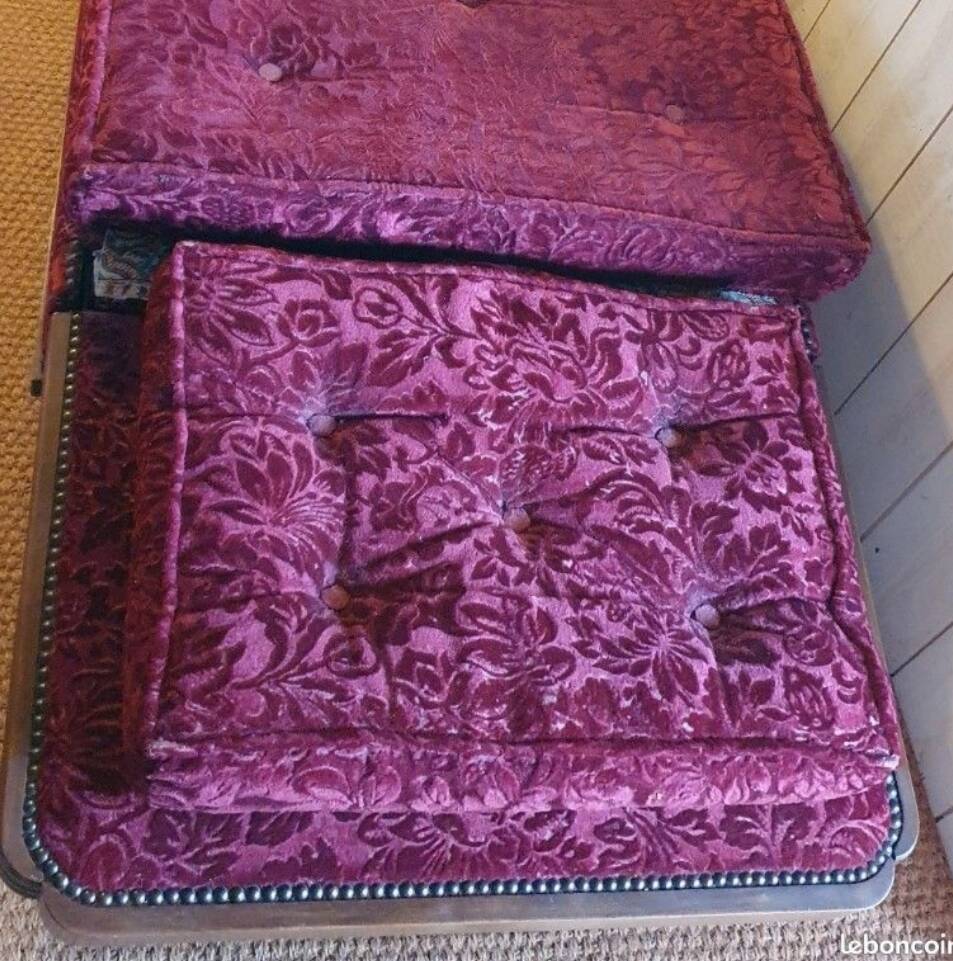 Vintage convertible sofa bed
