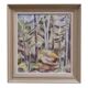 Huile sur toile originale – « Forêt » par Gottfrid Lård