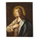 Peinture italienne antique d'un saint du XVIIIe siècle
