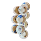 Set of 10 mismatched vintage soup plates