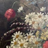 Old painting, oil on canvas