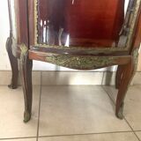 Napoleon III Showcase In Mahogany And Chiseled Bronze 20th Century