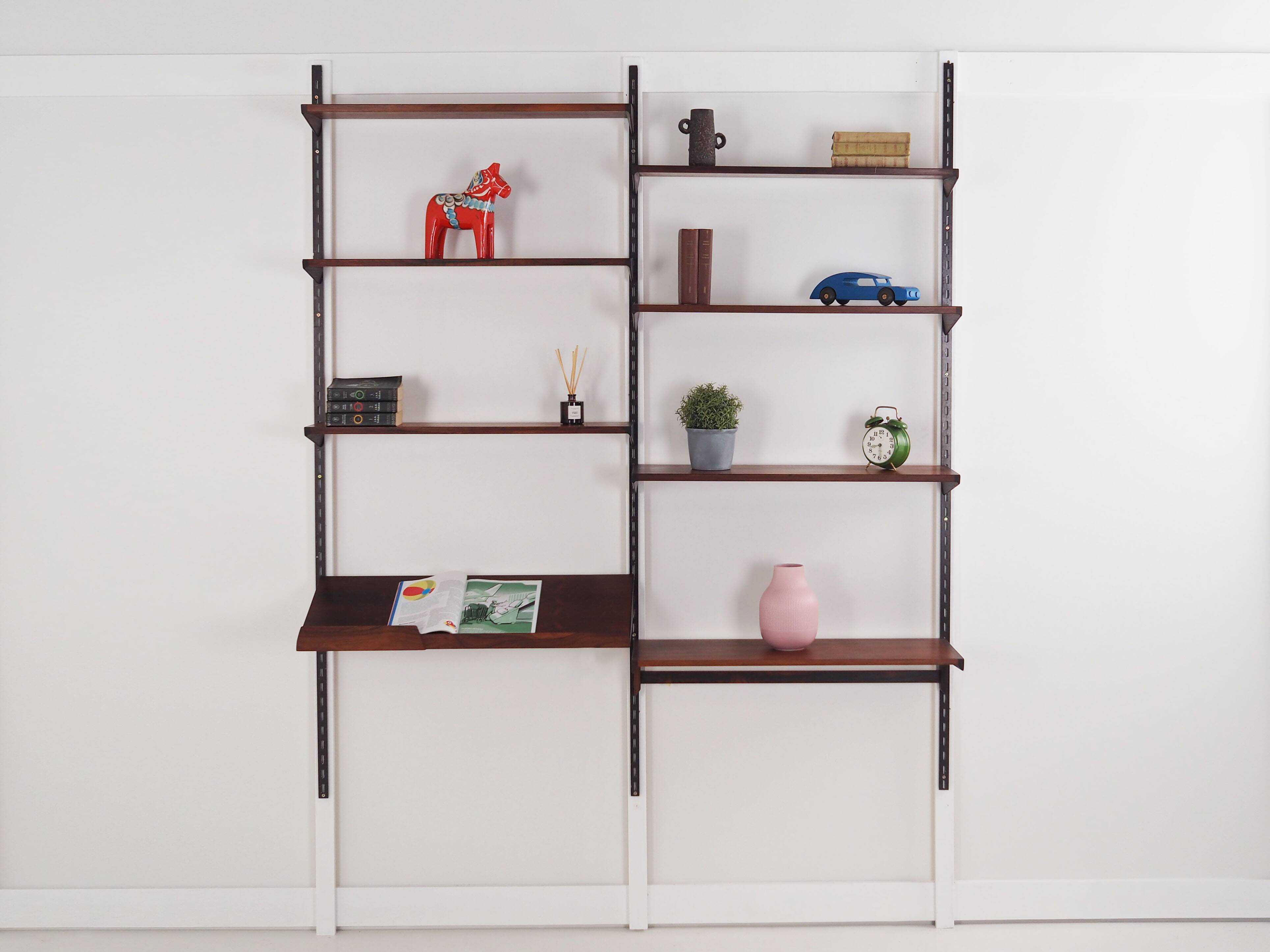 Rosewood system bookcase, Danish design, 1960s, designer: Kai Kristiansen