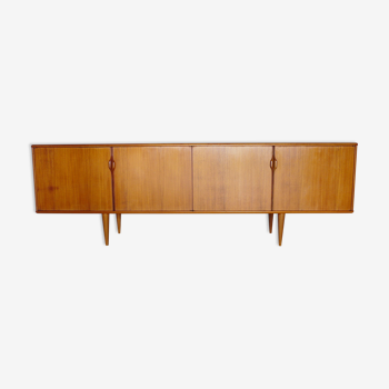 Enfilade scandinave en teck années 60