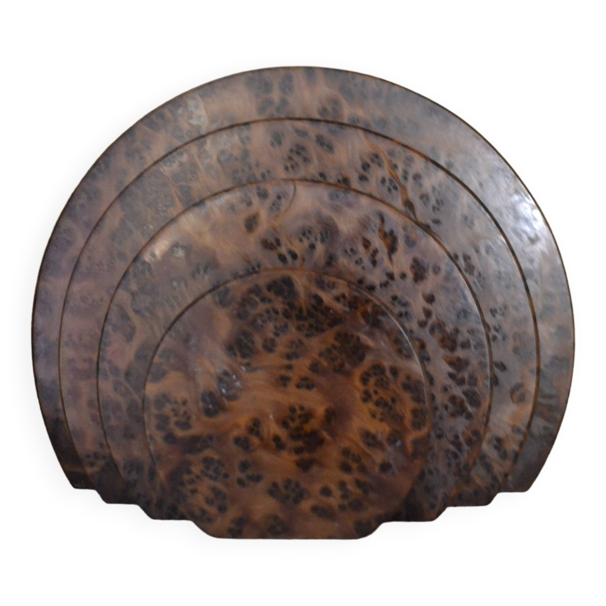 porte courrier art déco en loupe