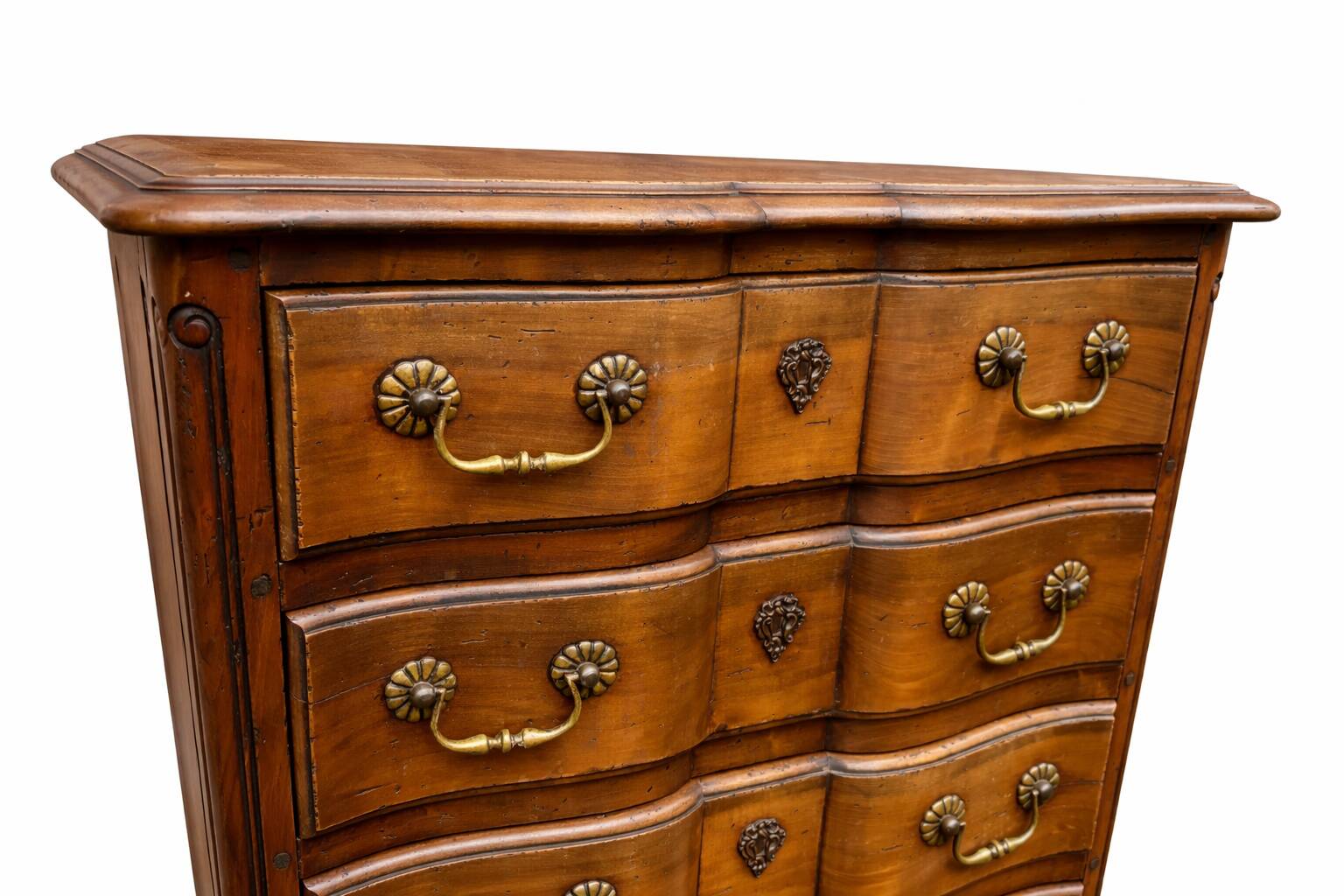 Louis XV Bow-Shape Chest of Drawers
