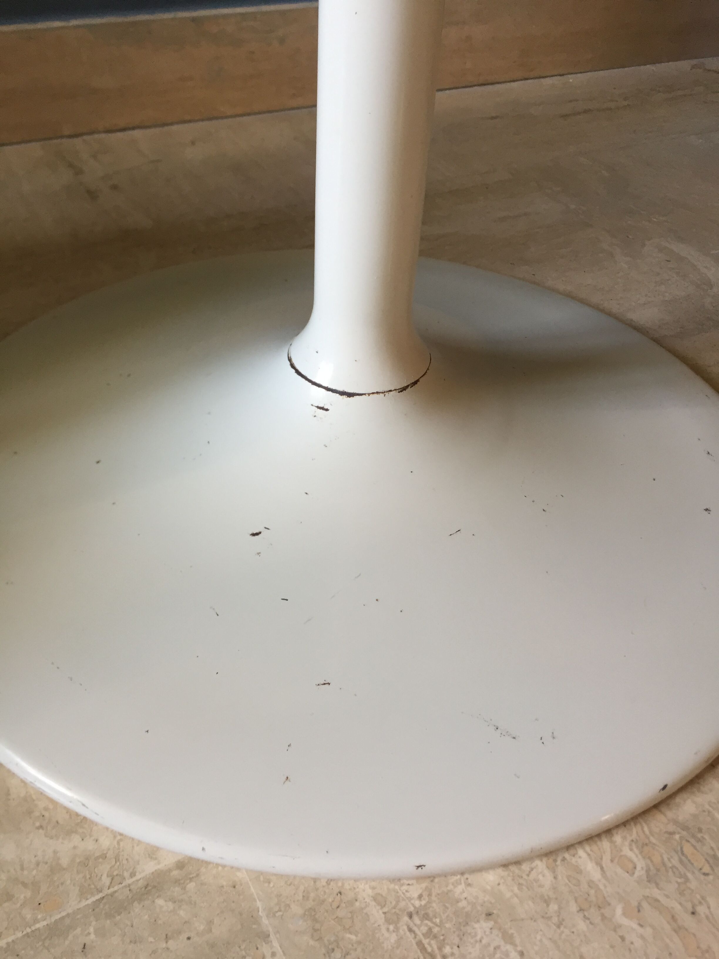 Table basse tulipe Opal Mobel vintage 1950
