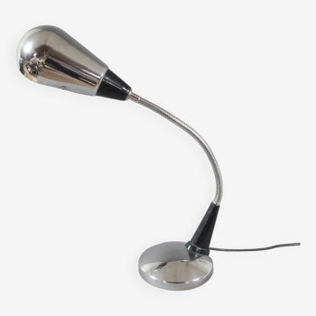 Large chrome desk lamp