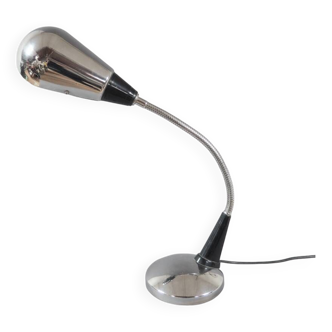 Large chrome desk lamp