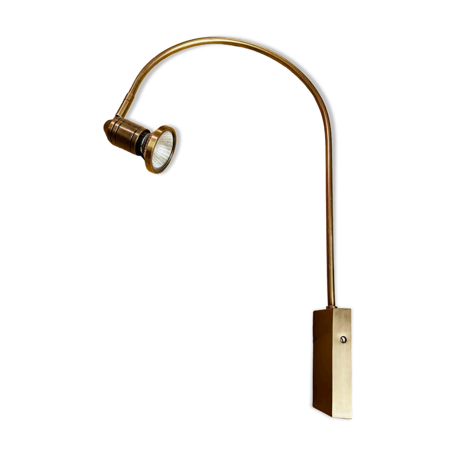 Wall sconces swivel head brass copper