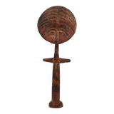 Ashanti Akuaba African Art Statue from Ghana, wooden, 1980s.