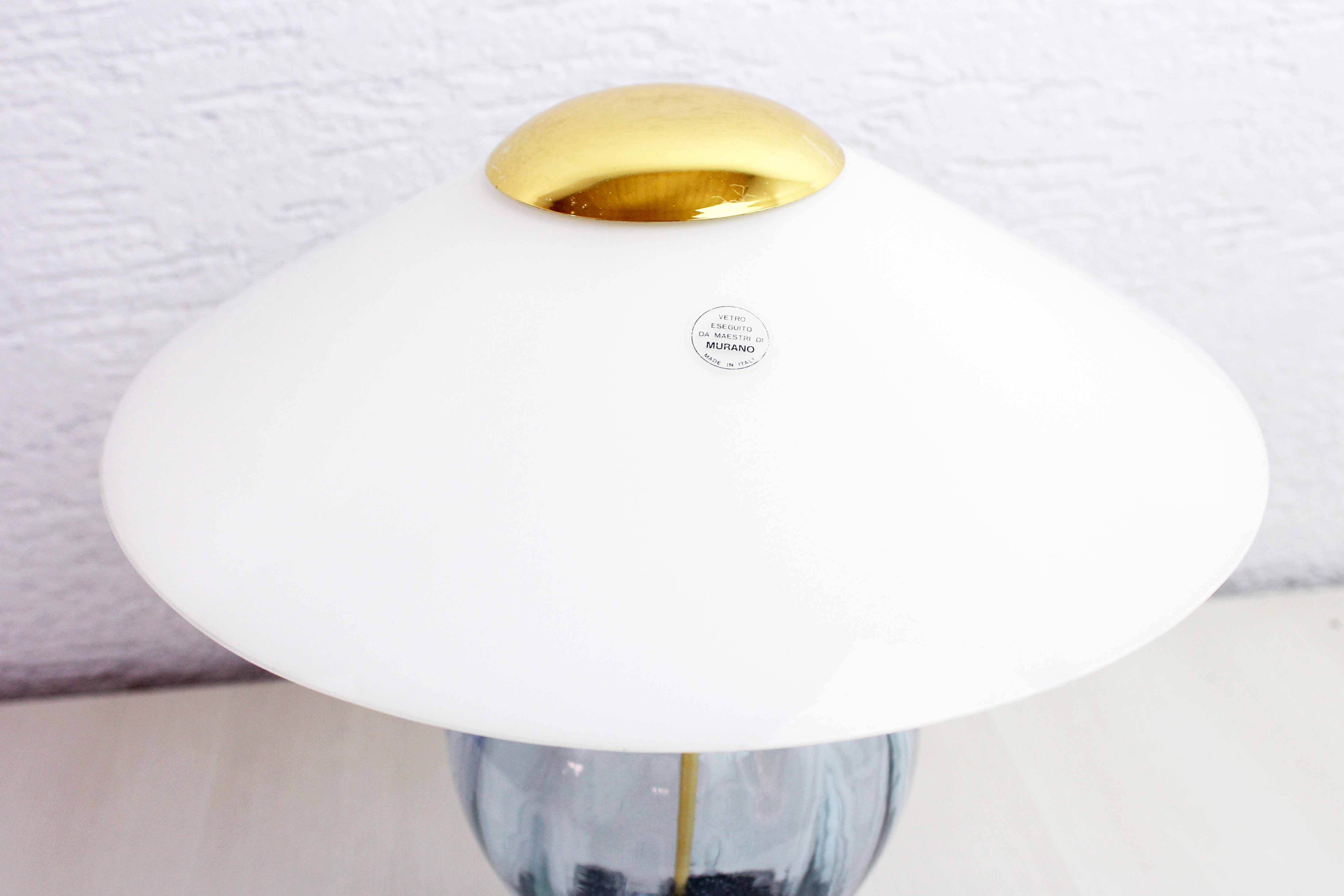 Table lamp in Murano glass