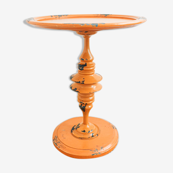 Orange side table