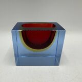 Sommerso Murano ashtray or pocket emptier 1960