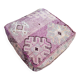 Handmade Berber Kilim pouf, floor cushion