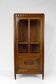 Art Deco walnut display cabinet, France, Circa 1920