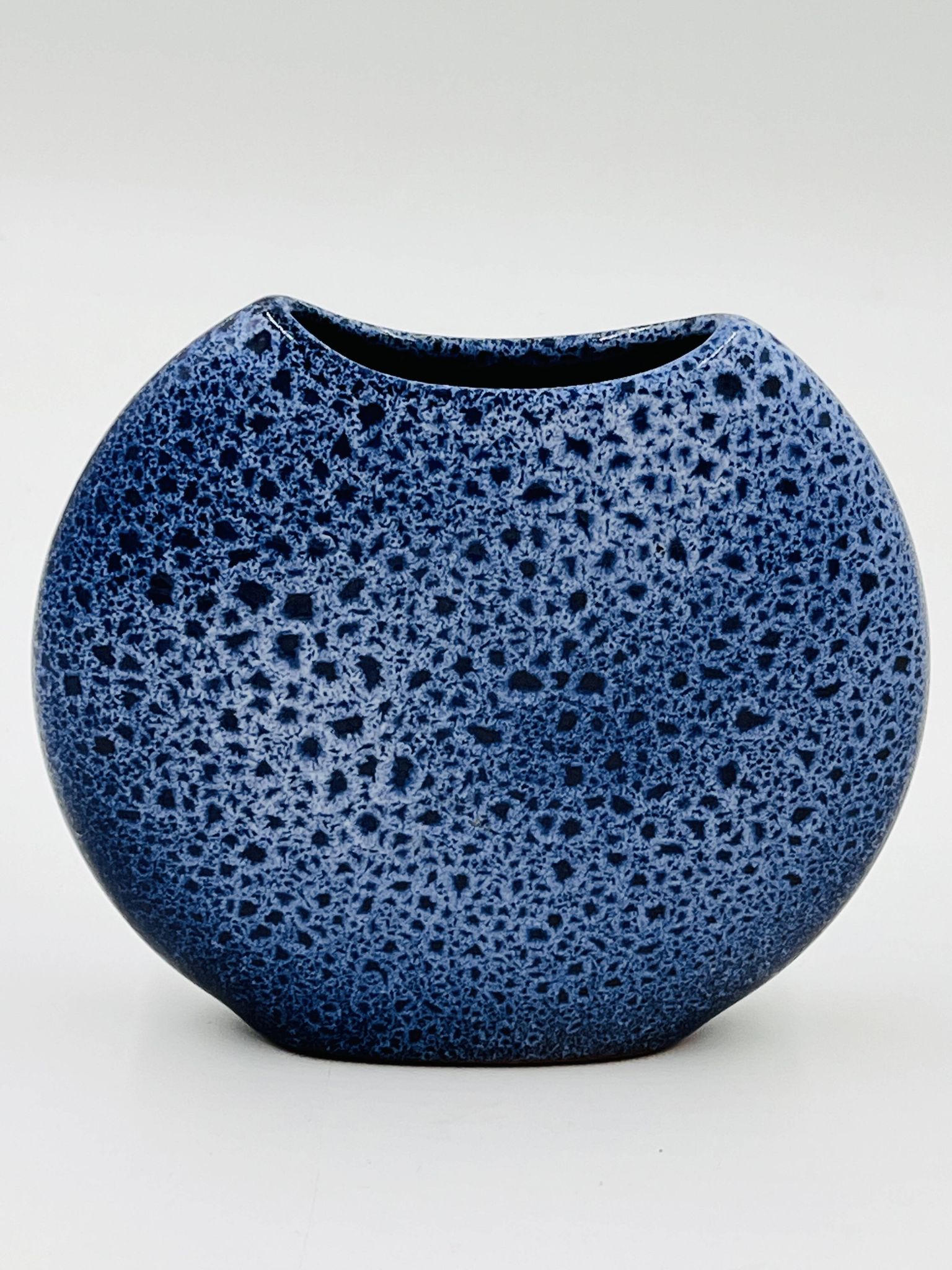Maredsous ceramic pebble vase by Antonio Lampecco