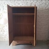 Large chest of drawers in solid raw oak
