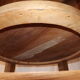 Mahogany coffee table Gaston Poisson art deco 1940