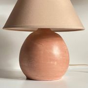 LAMPE Artisanale Terre Cuite VINTAGE