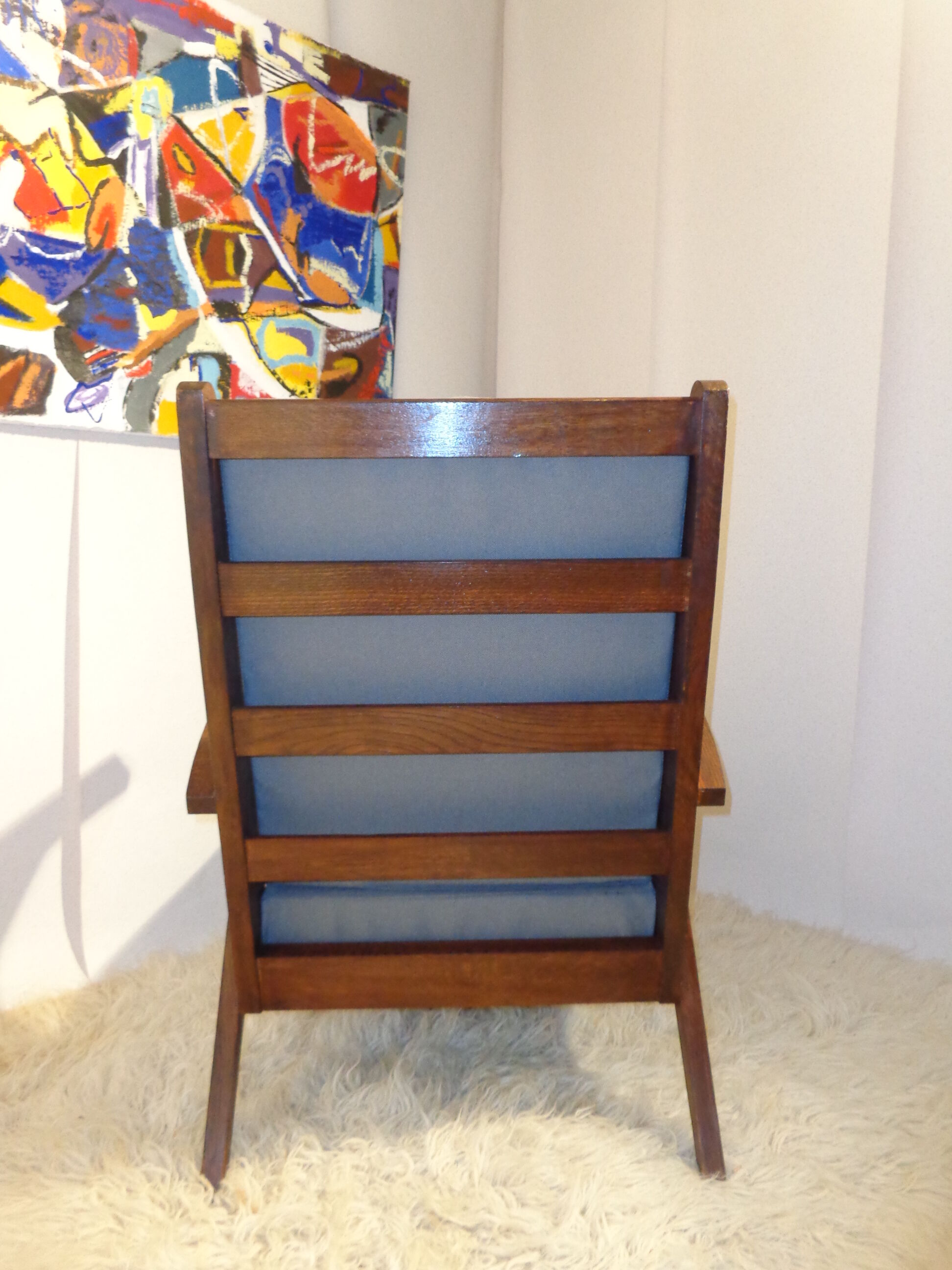 Scandinavian 50s vintage armchair