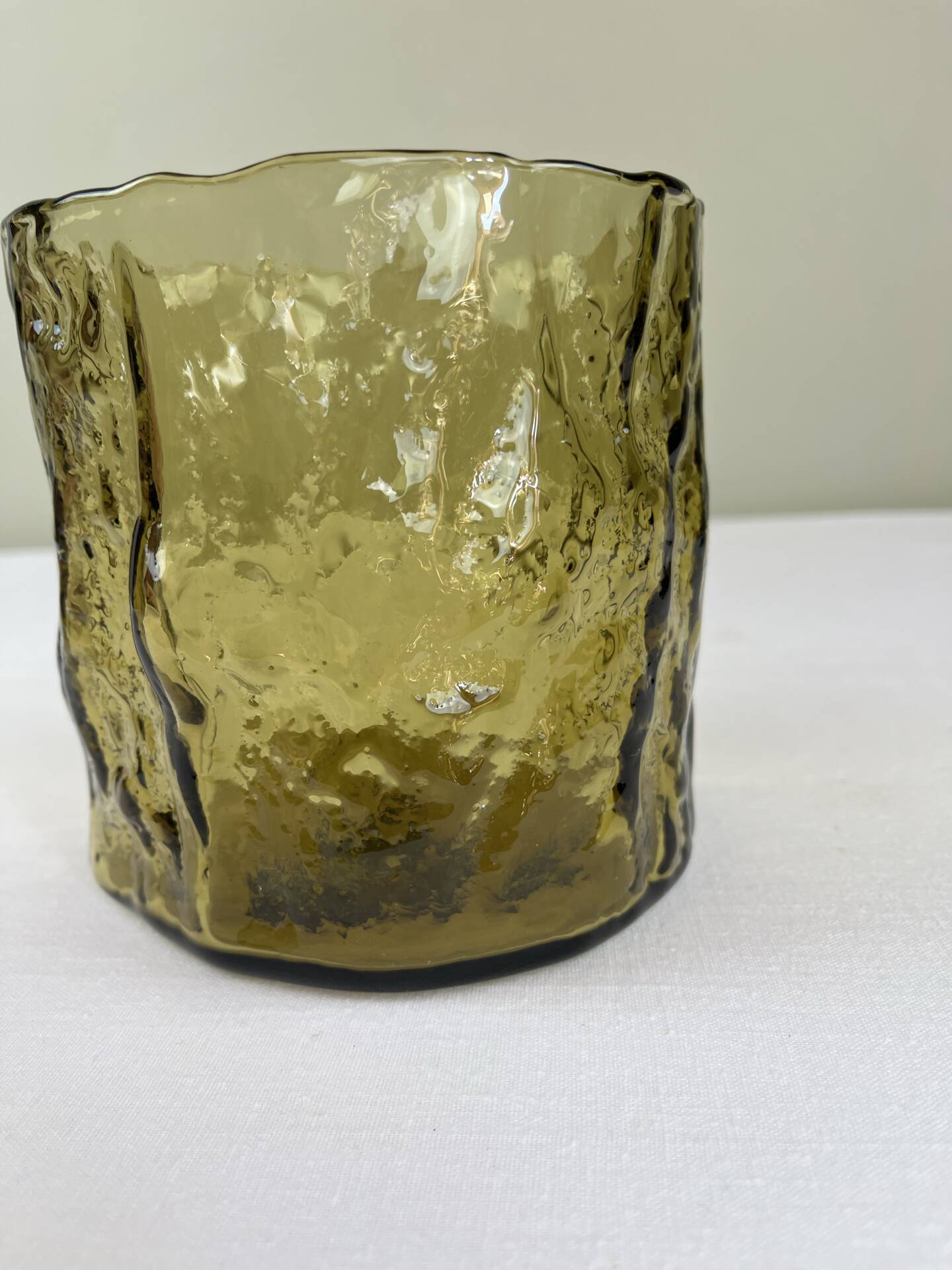 Vintage blown glass vase