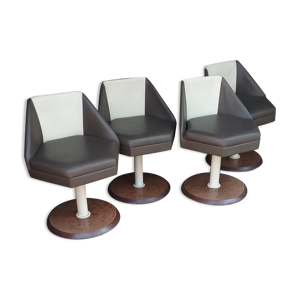 suite de 4 chaises vintage