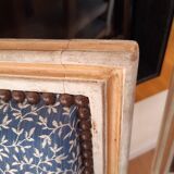 Two Louis XVI Jacob style chairs early 20th