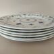 6 English dinner plates, Scandinavian decor