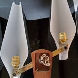 Pair of 1950s wall light